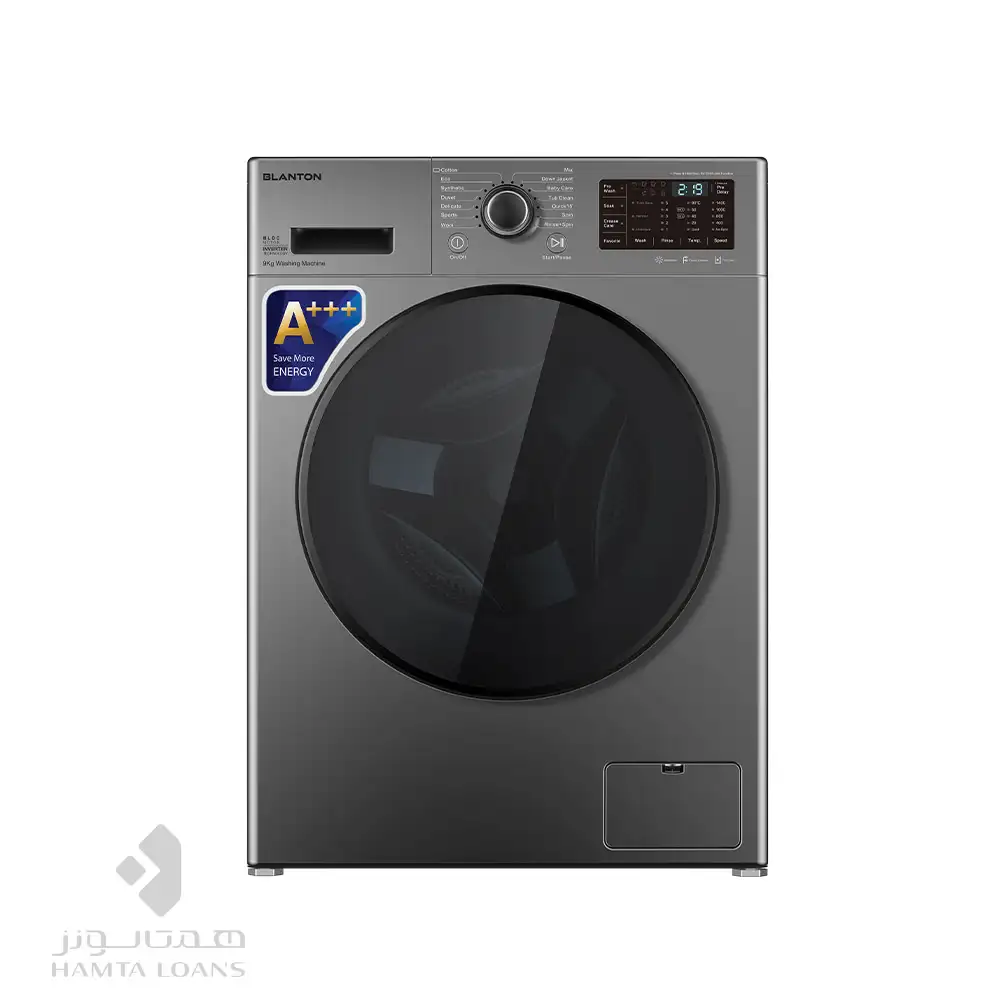 ماشین لباسشویی 9 کیلویی بلانتون مدل BBM-WM9430IN - اینوکس