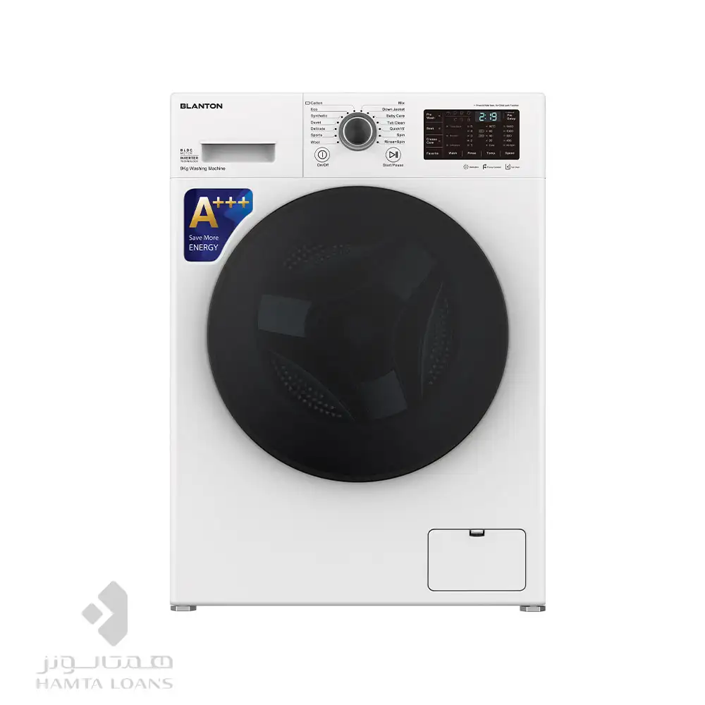 ماشین لباسشویی 9 کیلویی بلانتون مدل BBM-WM9430W - سفید