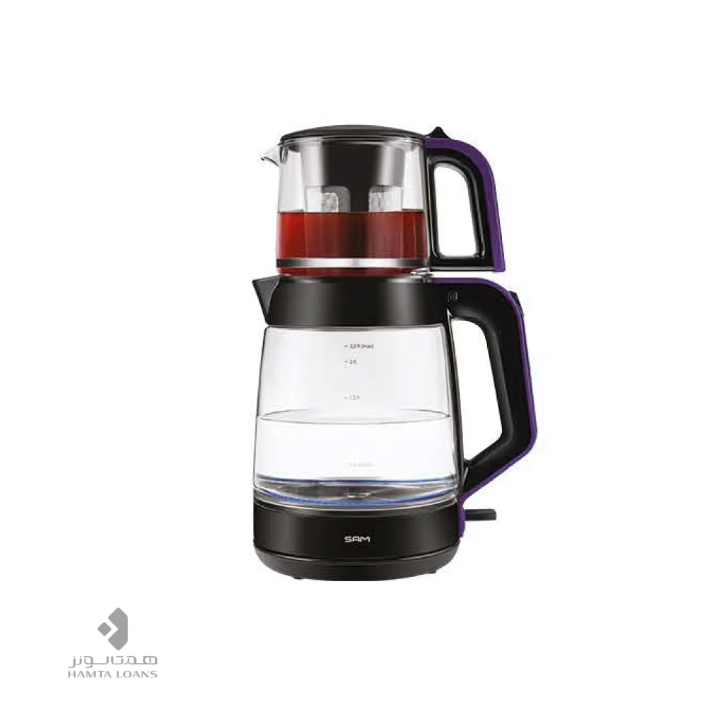 چایی ساز روهمی سام مدل TM-220BG - بنفش